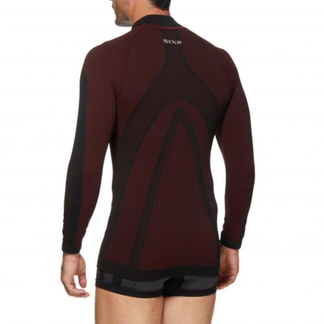 Six2 Maglia Termica Moto Dark Red Unisex